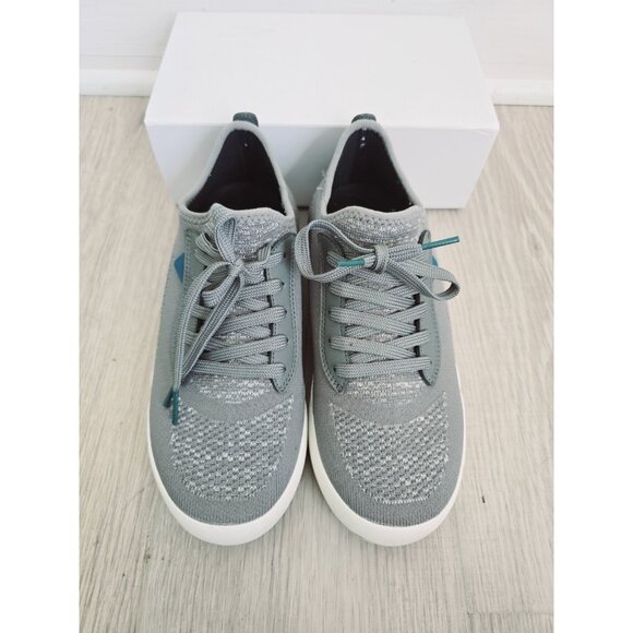 Vessi Weekend Unisex Mens 6 - Womens 7 Waterproof Concrete Grey Sneaker Shoes - Picture 5 of 11